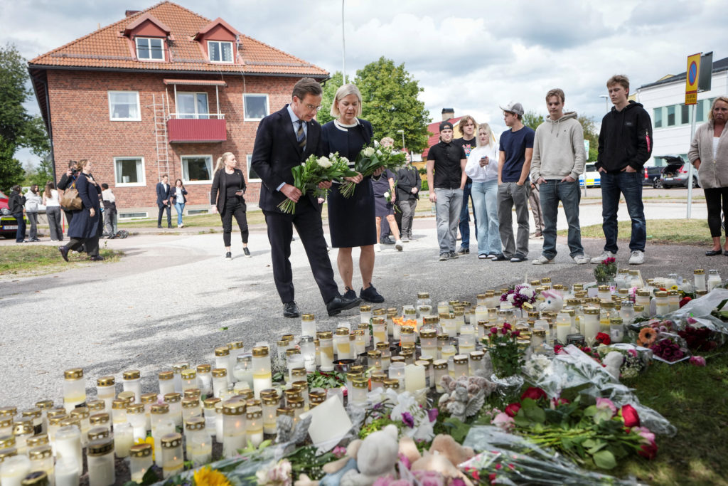 Source-feed image associated with Student killed in sword attack at a Swedish school was a 17-year-old girl
