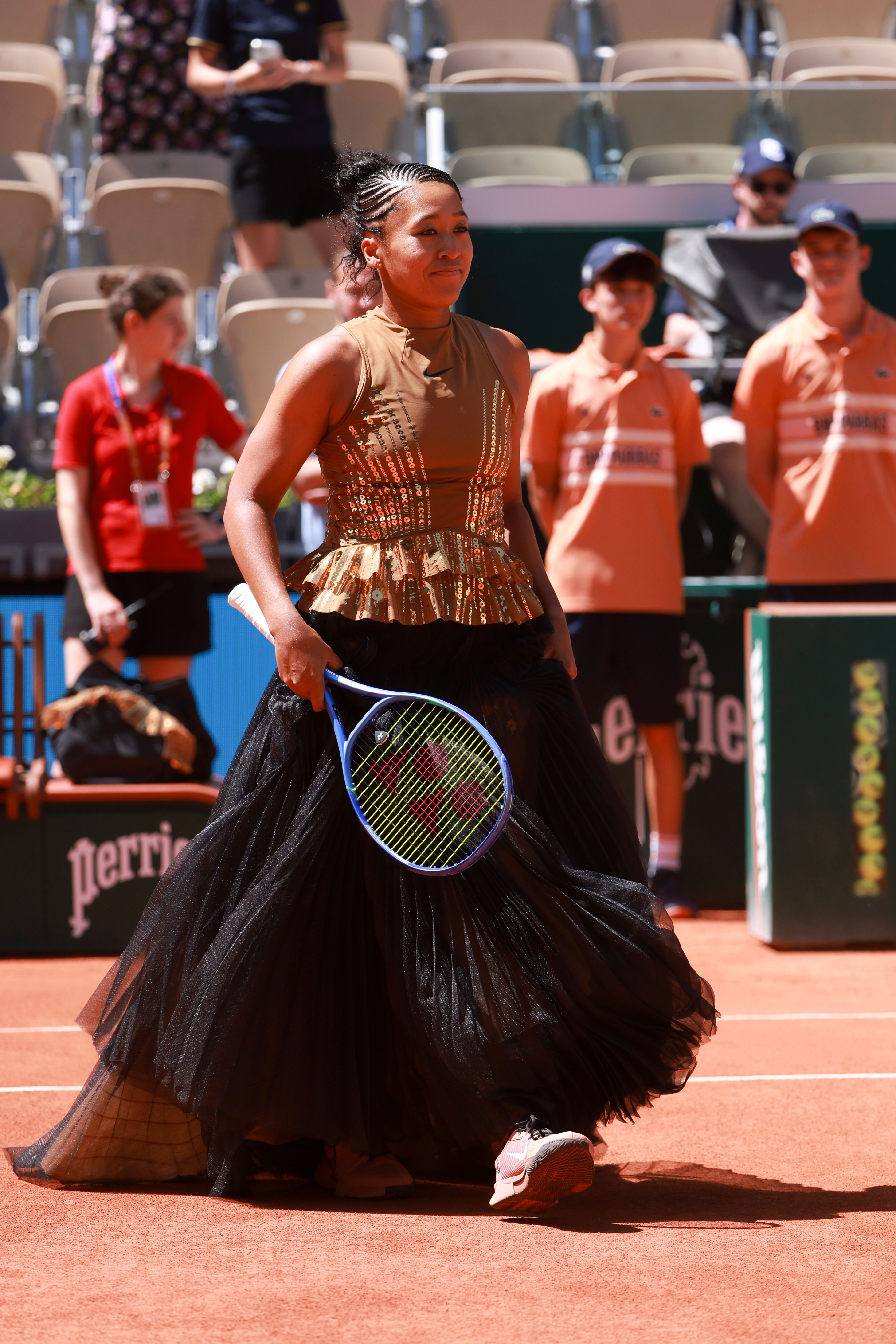 Source-feed image associated with Naomi Osaka Makes a Grand (Slam) Entrance at the 2026 French Open
