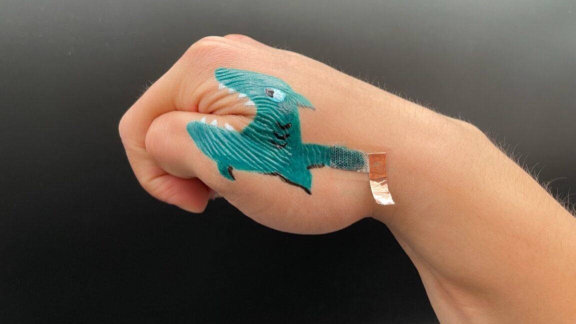 Source-feed image associated with These painted e-tattoos could be the future of wearable biosensors
