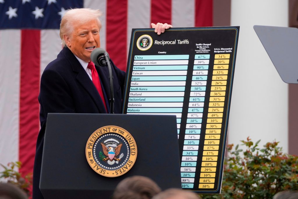 Source-feed image associated with 25 states sue over Trump administration's latest tariffs, citing Supreme Court ruling