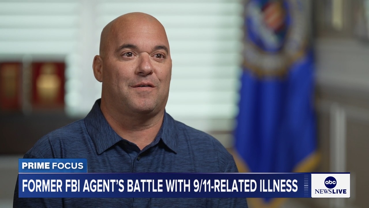 Source-feed image associated with He fought terrorism as an FBI agent, now he is fighting cancer and for the health of his fellow 9/11 responders