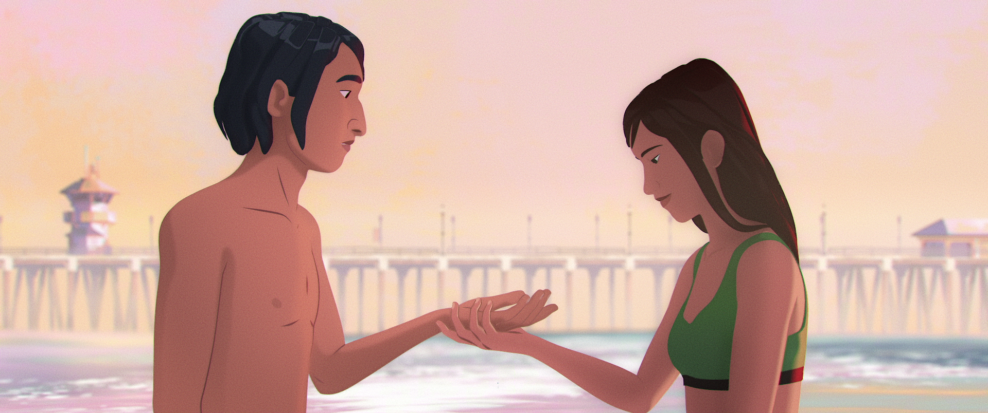 Image from linked report: Netflix’s Animated Drama ‘In Waves’ Opens the American French Film Festival, TV Competition Set