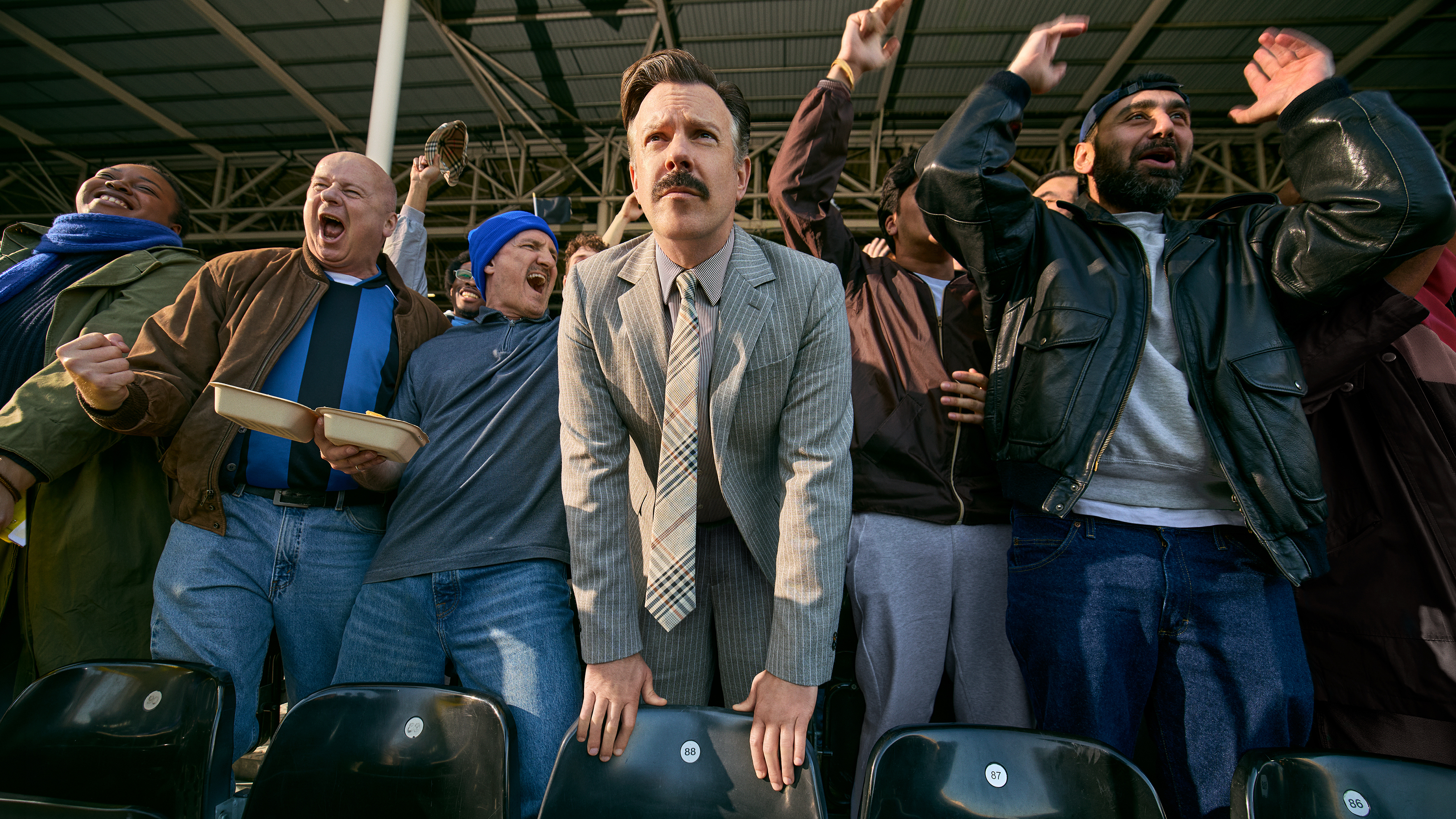 Source-feed image associated with Jason Sudeikis, Stephen Graham, Jodie Turner-Smith and More Star in Burberry Sports Campaign