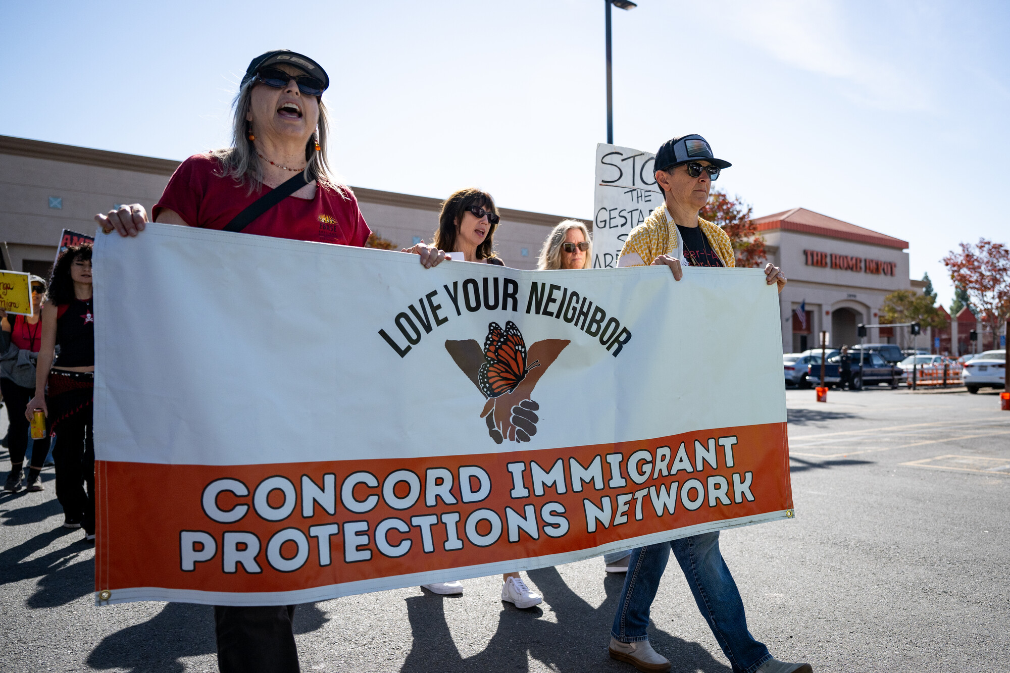 Image from linked report: At Least 4 People ‘Vanished’ by ICE Agents in Concord Home Depot Parking Lot, Advocates Say