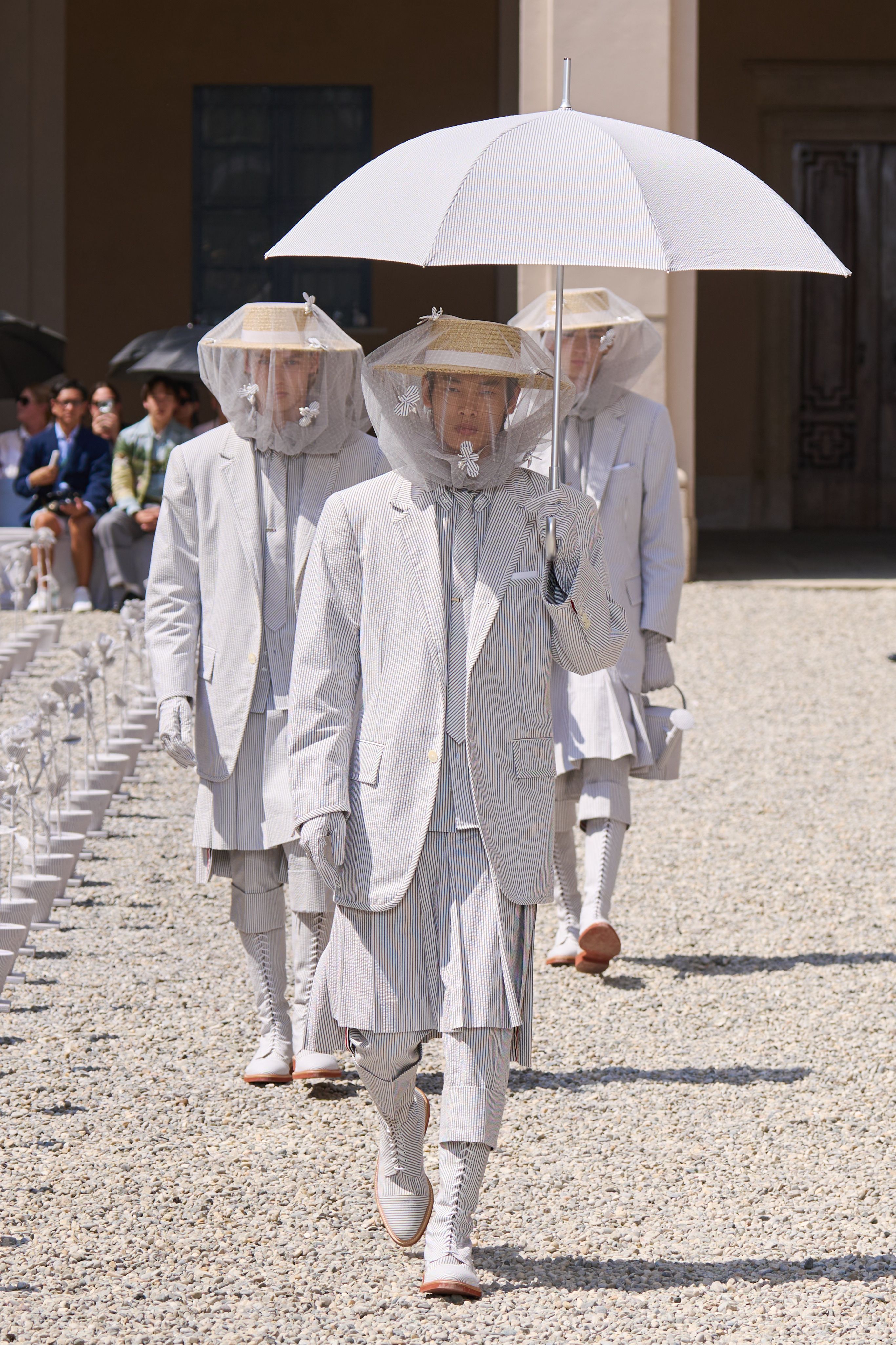 Source-feed image associated with Thom Browne Spring 2027 Menswear