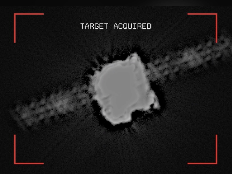 Source-feed image associated with Space Force-backed mission does its best impression of Top Gun in orbit