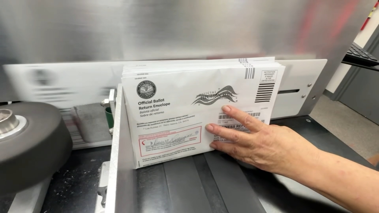 Source-feed image associated with Nearly 150,000 mail ballots rejected in California's primary despite efforts to count every vote