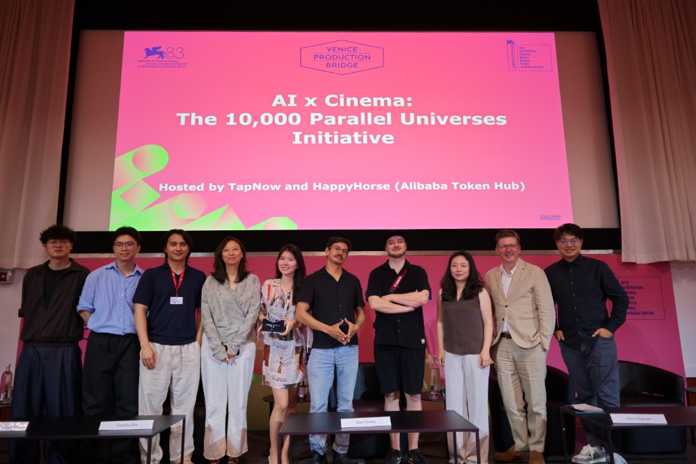 Source-feed image associated with AI Filmmaking’s Future Debated by Alibaba, Sonilo, PROMPTR Executives at TapNow and Dogme23’s Venice Production Bridge Panel
