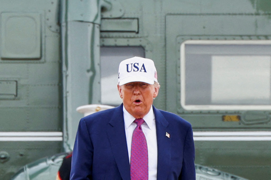 Source-feed image associated with WATCH LIVE: Trump touts battlefield technology investments at Army War College in Pennsylvania