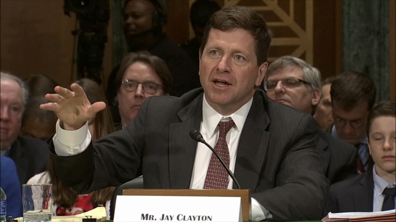 Source-feed image associated with Trump plans to nominate US Attorney Jay Clayton to be national intelligence director