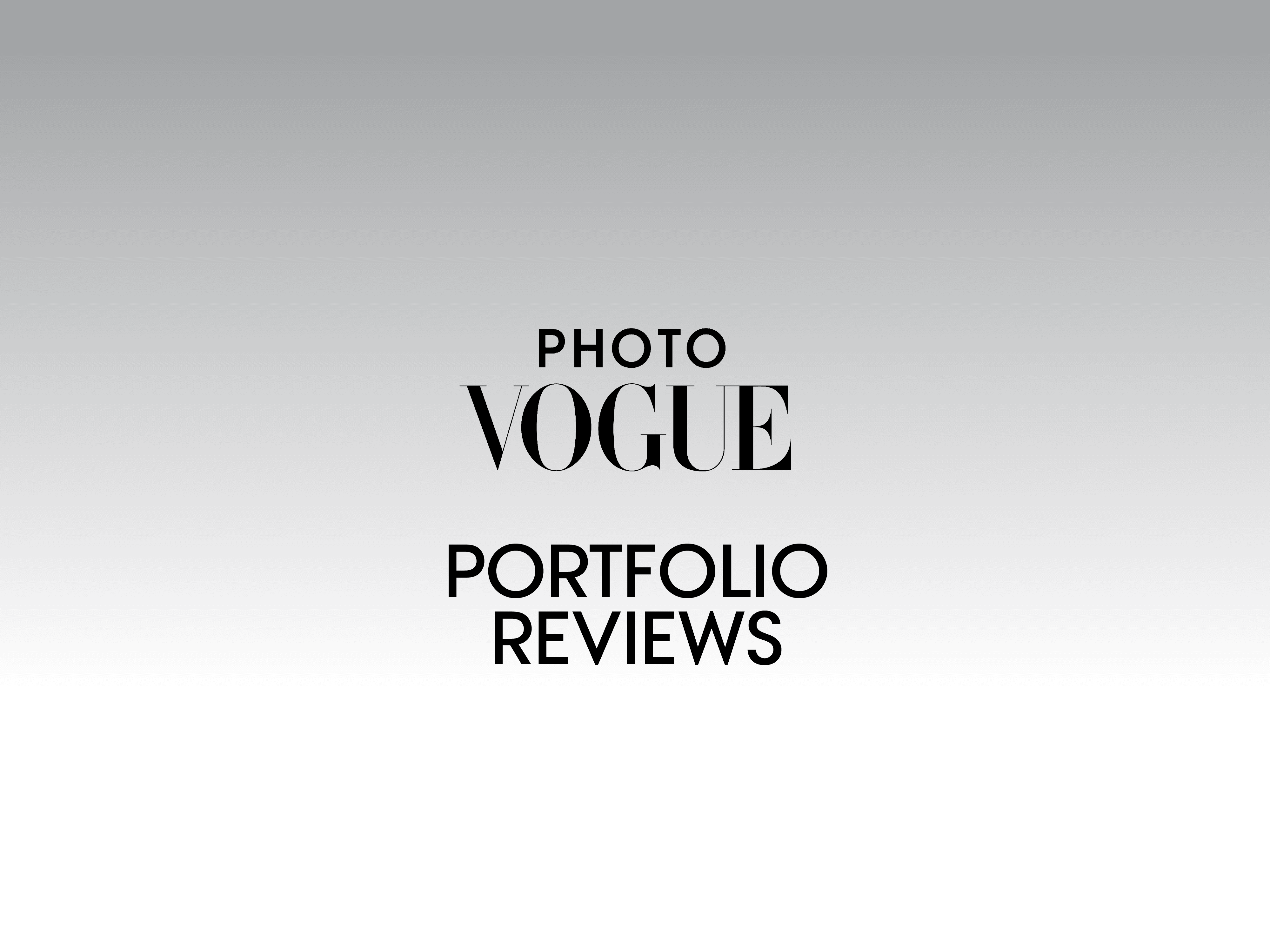 Source-feed image associated with PhotoVogue Virtual Portfolio Reviews 2027