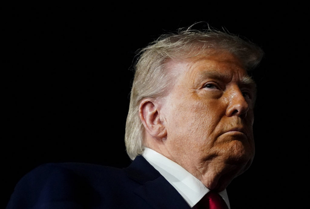 Source-feed image associated with Trump says he has called off latest threats to strike Iran