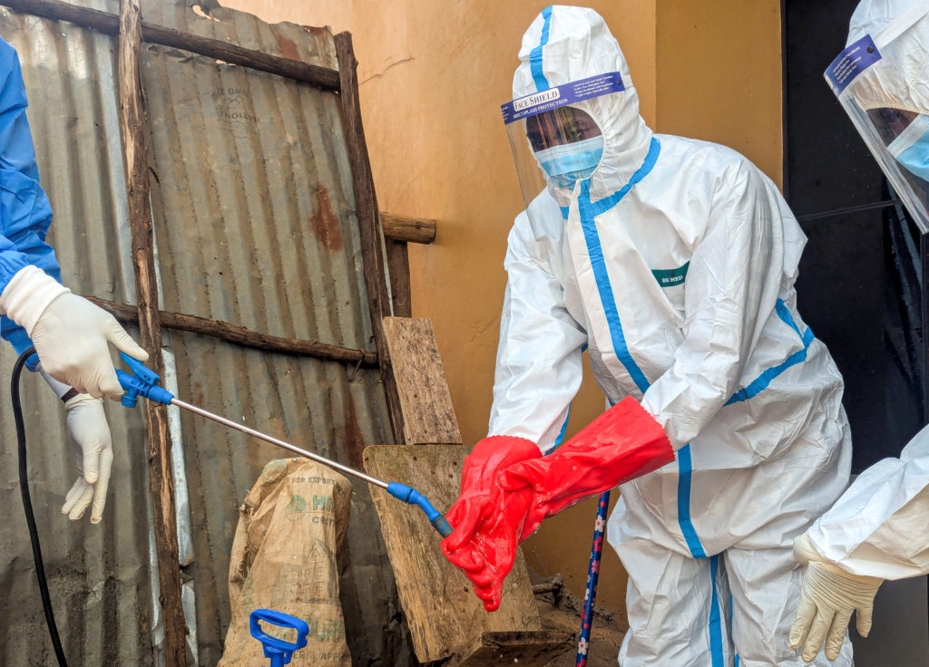 Image from linked report: Congo faces health worker shortage as Ebola remains out of control, WHO says
