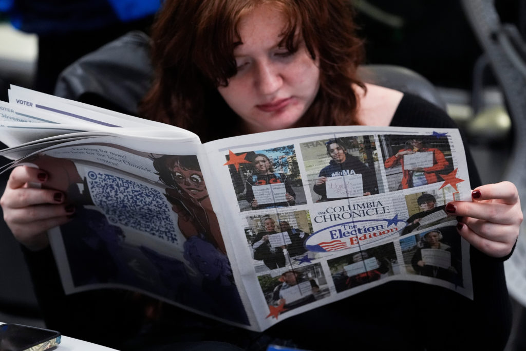 Source-feed image associated with Fewer Americans say democracy is central to country's identity, AP poll finds