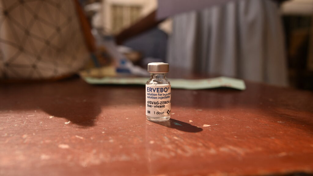 Source-feed image associated with Which vaccines will curb the Ebola outbreak? WHO debates