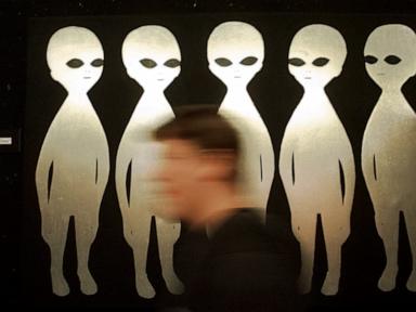 Source-feed image associated with New UFO files describe spinning discs, glowing orbs