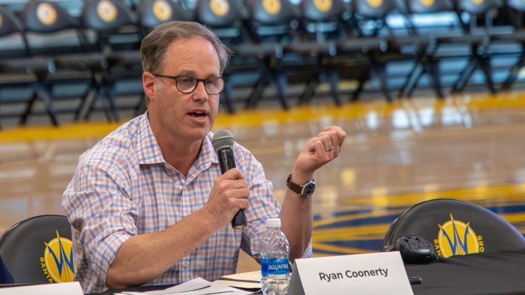 Source-feed image associated with Santa Cruz Mayor race could head to November runoff as Coonerty loses majority in latest count