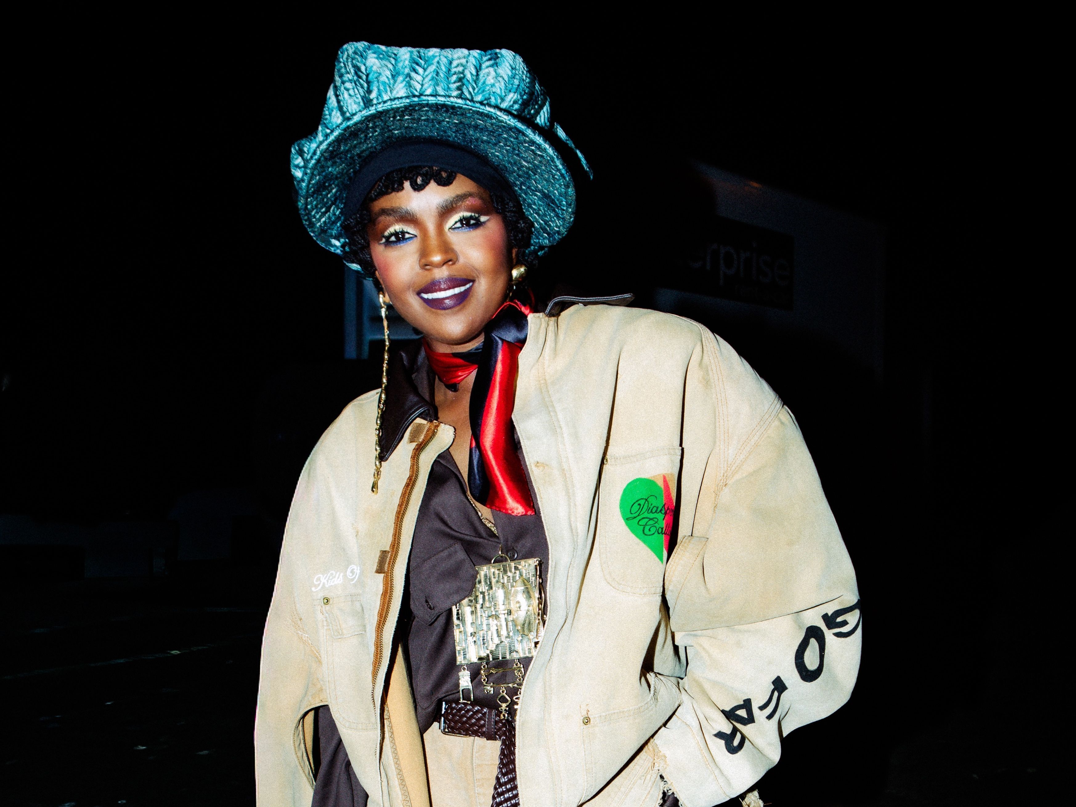 Source-feed image associated with Lauryn Hill’s Second Diaspora Calling! Festival Came With a Powerful Stage Look