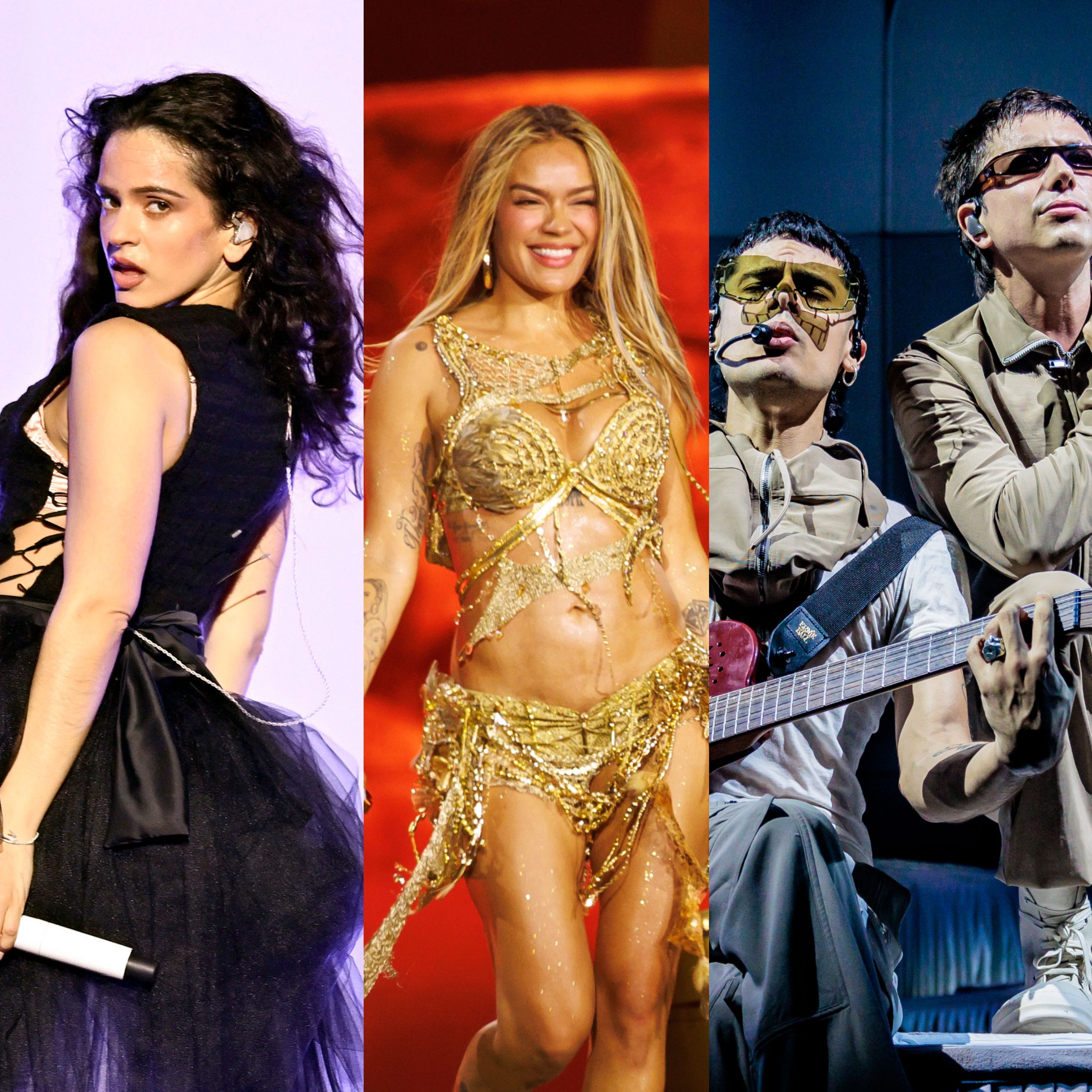 Source-feed image associated with Rosalía, Karol G, CA7RIEL & Paco Amoroso Nominated for 2026 Latin Grammys