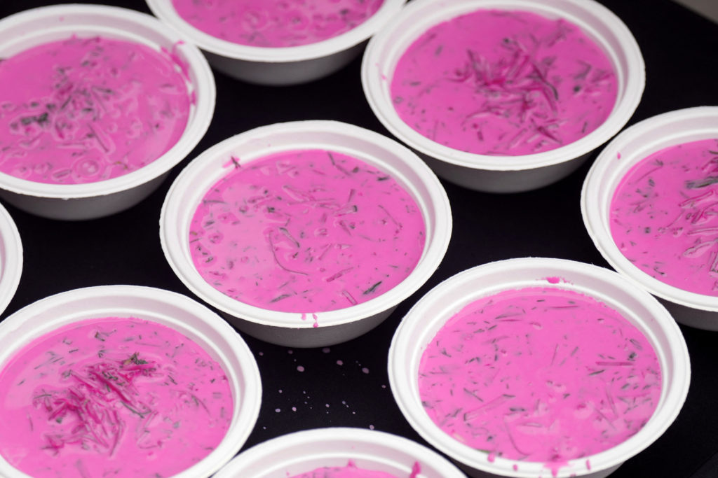 Source-feed image associated with Thousands flock to Vilnius for festival celebrating Lithuania's iconic cold beet soup