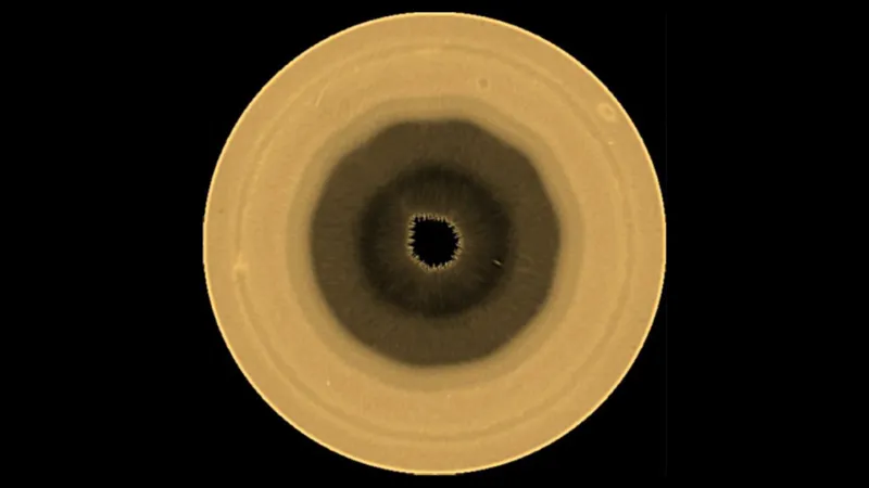 Source-feed image associated with New Hubble images reveal a bizarre decagon over Saturn’s south pole