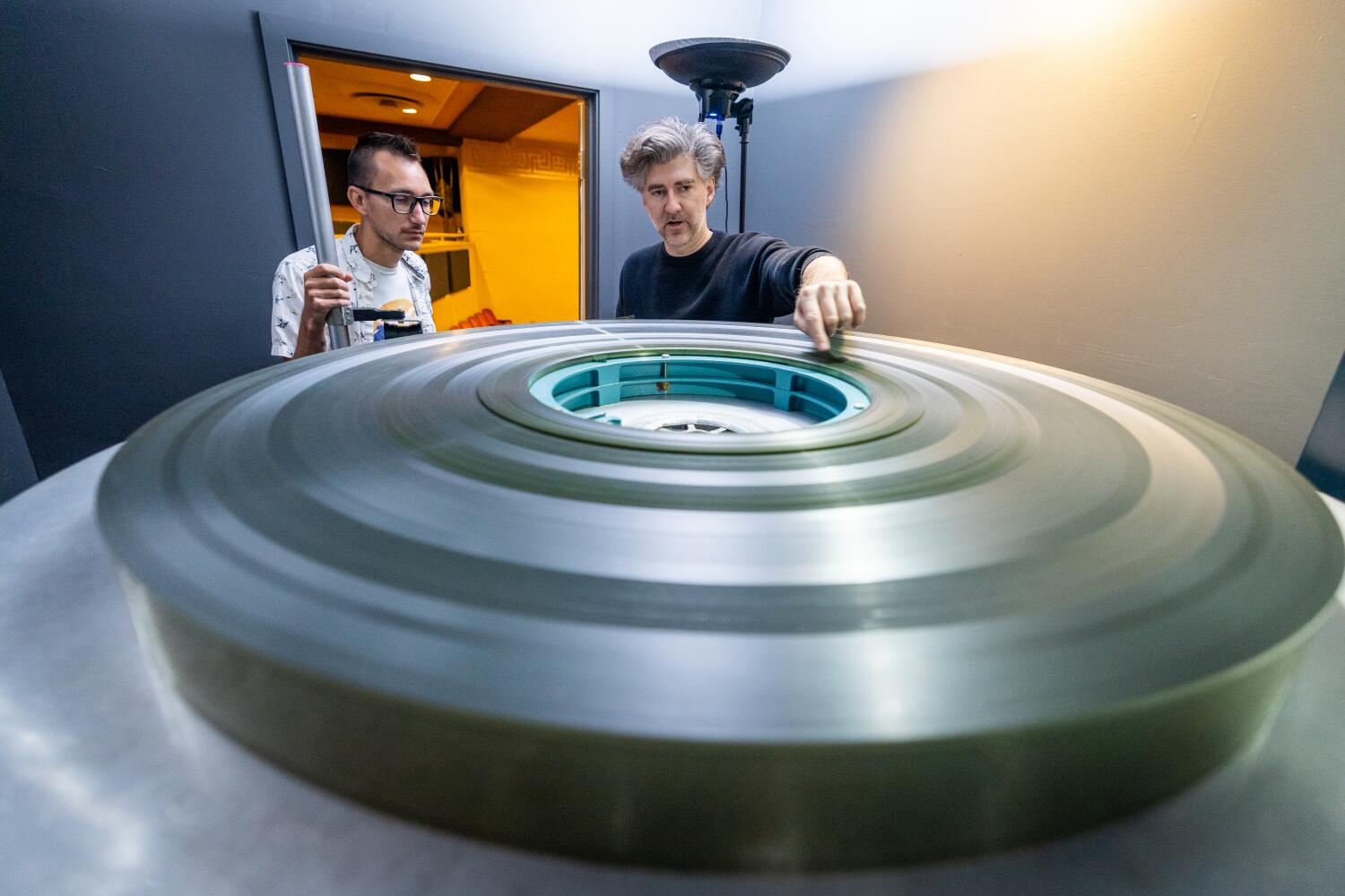 Source-feed image associated with To screen Christopher Nolan's 70mm 'Odyssey,' L.A. theaters raced to resurrect a nearly lost craft