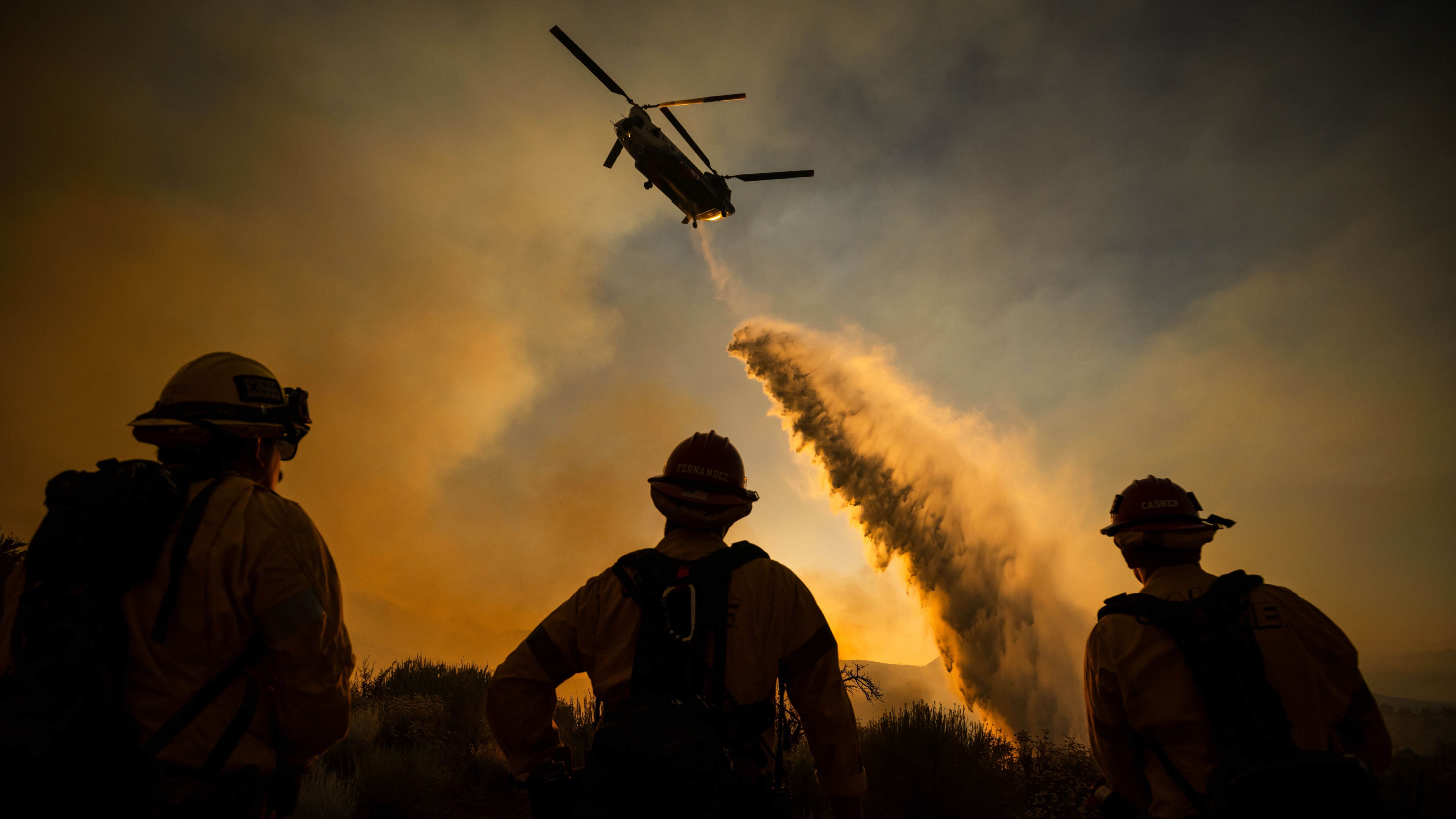 Source-feed image associated with Rapidly growing wildfire in Los Angeles County prompts evacuations in remote high desert