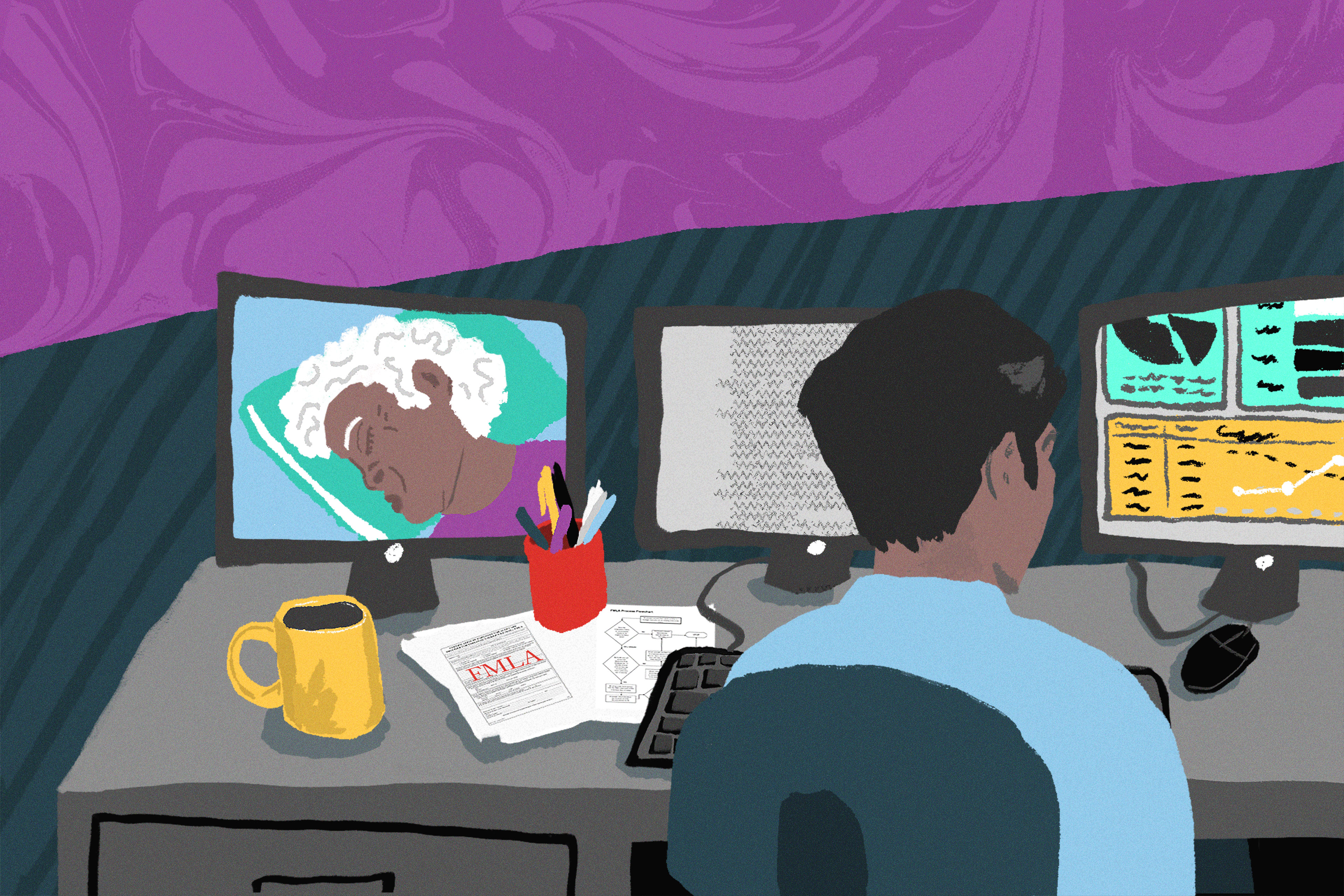 Source-feed image associated with Focused on Work, Needed at Home: A Federal Caregiving Policy Might Help