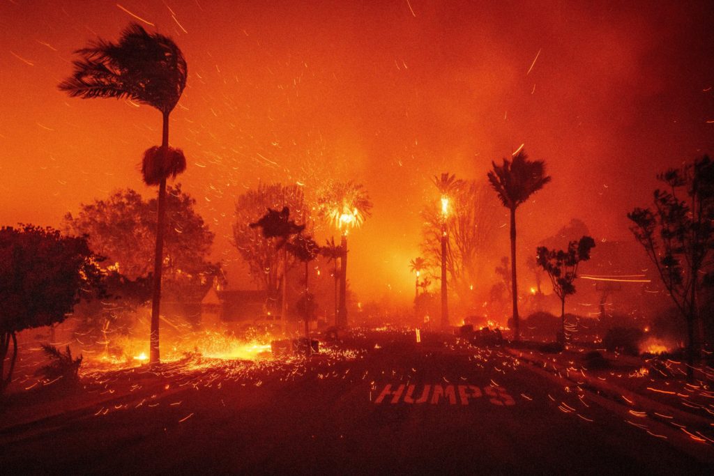 Source-feed image associated with Newsom returns to a defining California fight: Who pays for wildfire damage?
