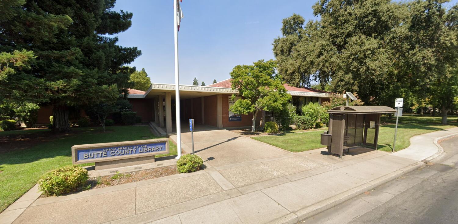 Source-feed image associated with Shooting inside California library leaves 2 adults dead, child injured