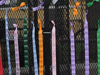 Source-feed image associated with Trump plan for fence at Lafayette Park near White House gets review by federal panel