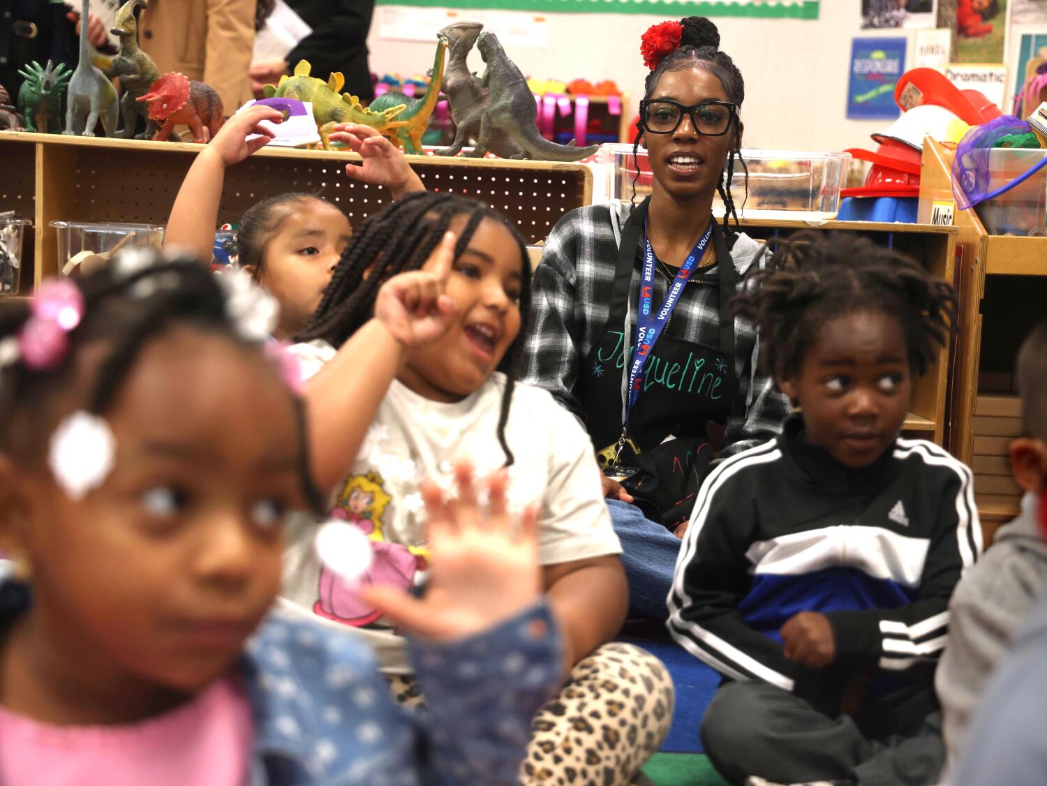 Source-feed image associated with It's a high-demand job with lots of openings. How LAUSD trains adults for a role in child care