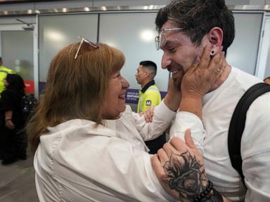 Source-feed image associated with Chilean American stolen as a baby reunites with his mom, gets second chance at family