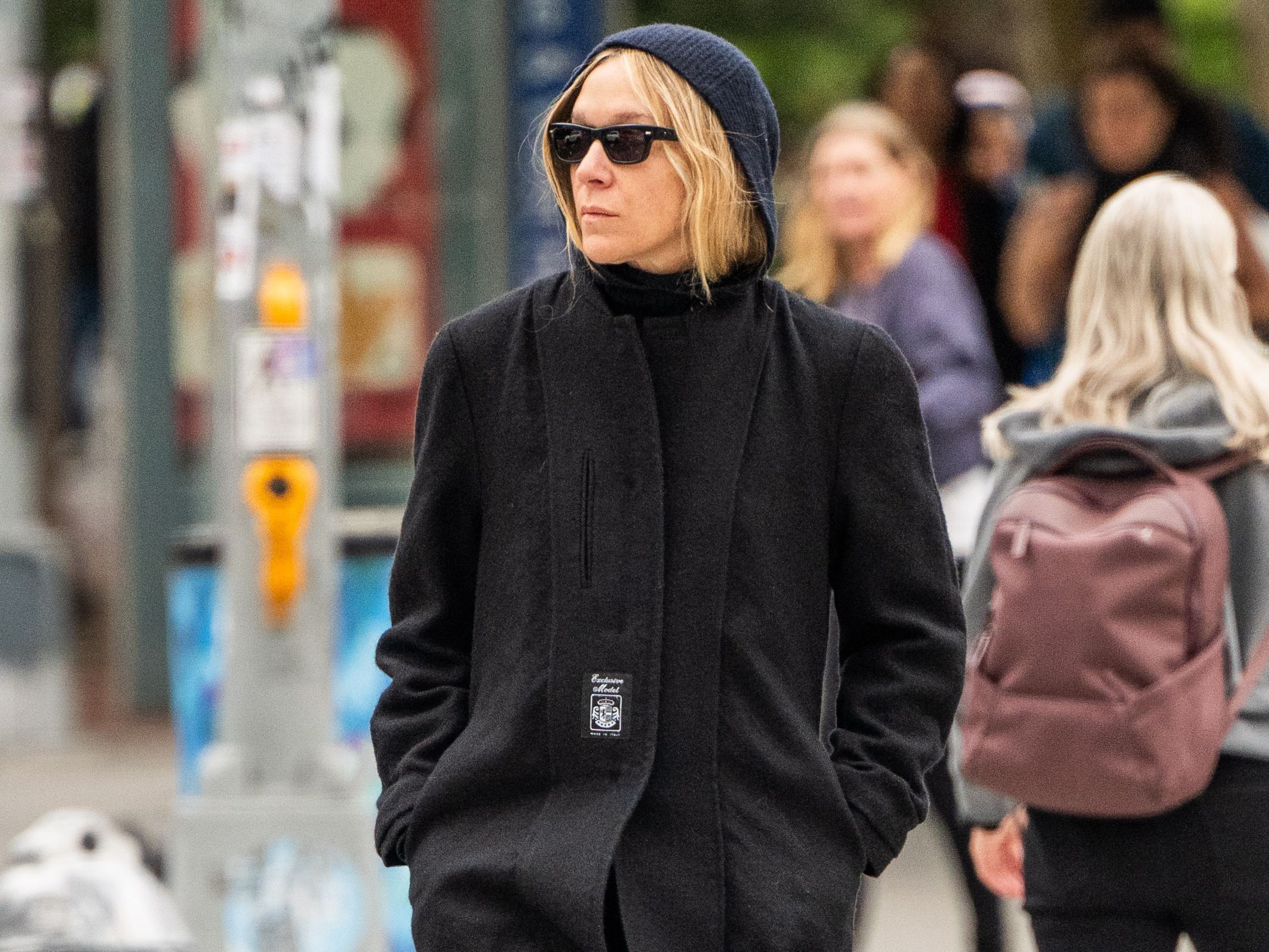 Image from linked report: Chloë Sevigny Does Fall Layering Like a True Cool Girl