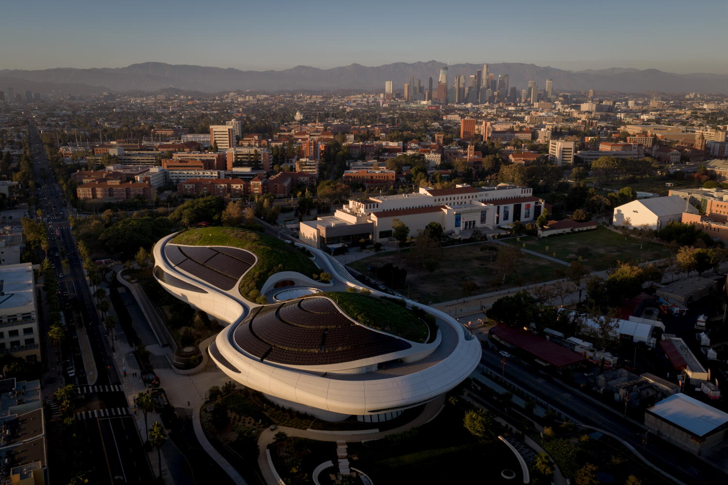 Source-feed image associated with Everything to know as Lucas Museum of Narrative Art opens in Los Angeles