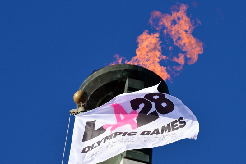 Source-feed image associated with LA approves plan to fast-track construction of temporary structures for 2028 Olympics