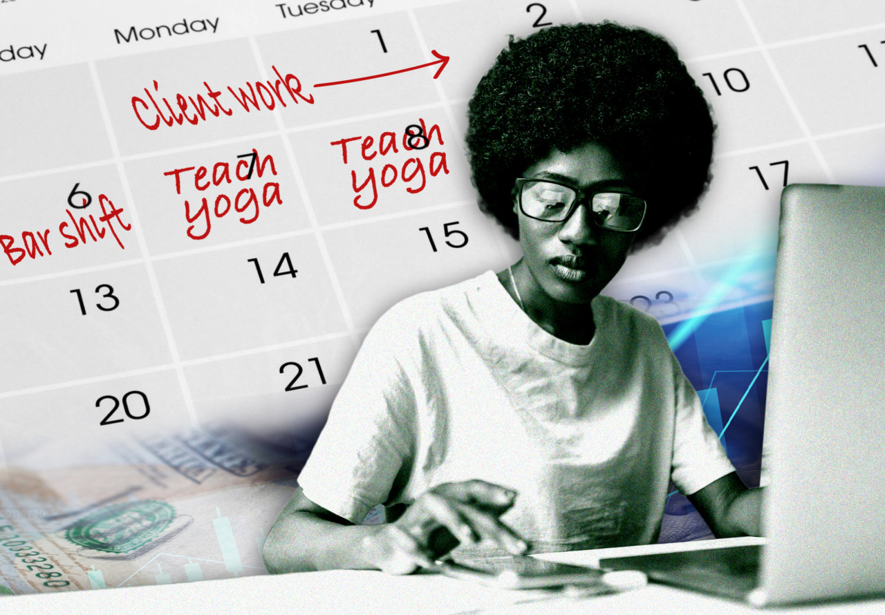Source-feed image associated with I’m a bartender, yoga teacher and freelance consultant. How can I budget with such an unpredictable income?