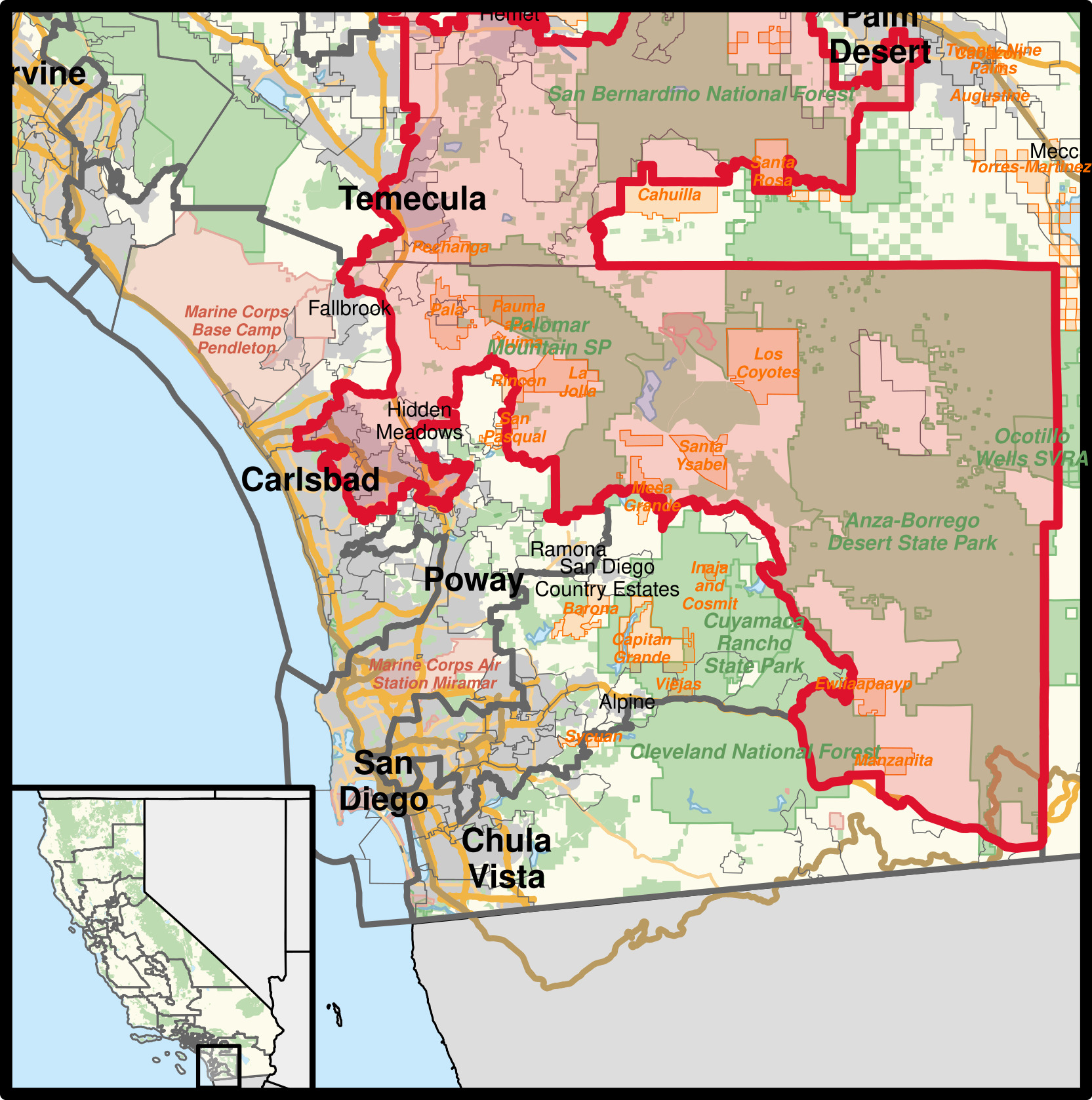 Source-feed image associated with The Race for California’s 48th Congressional District