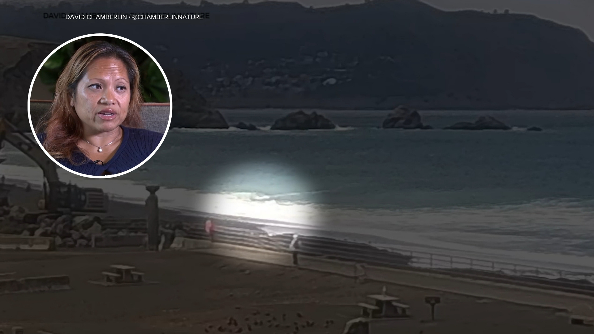 Source-feed image associated with Pacifica woman lives to tell story after surviving sneaker wave, urges caution along coast
