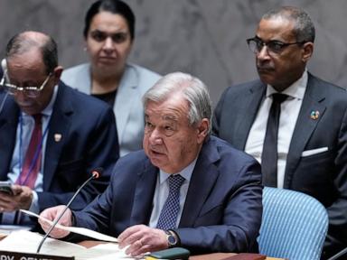Source-feed image associated with Israeli and Russian forces added to UN blacklist for sexual violence in conflict zones