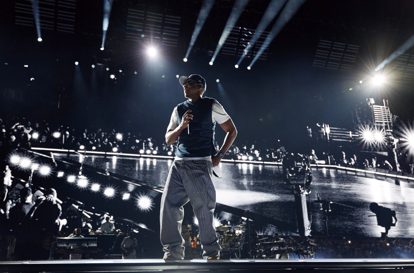 Source-feed image associated with Everything You Missed So Far at Jay-Z’s Yankee Stadium Run