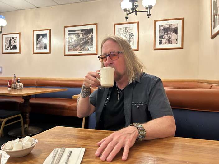 Source-feed image associated with Having breakfast with a stranger can help cure feeling lonely in LA, according to this Burbank man