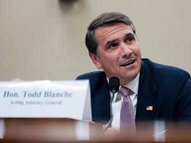 Source-feed image associated with Trump says he's nominating Todd Blanche to serve as attorney general