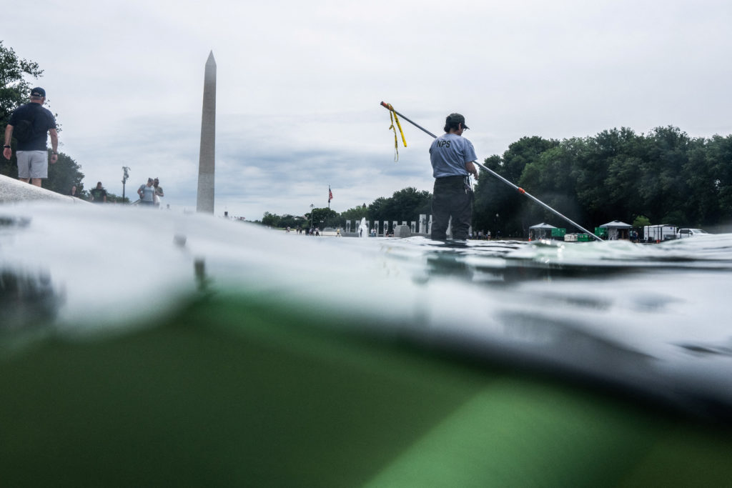 Source-feed image associated with Trump tries to blame Reflecting Poll woes on vandalism, without offering substantiation
