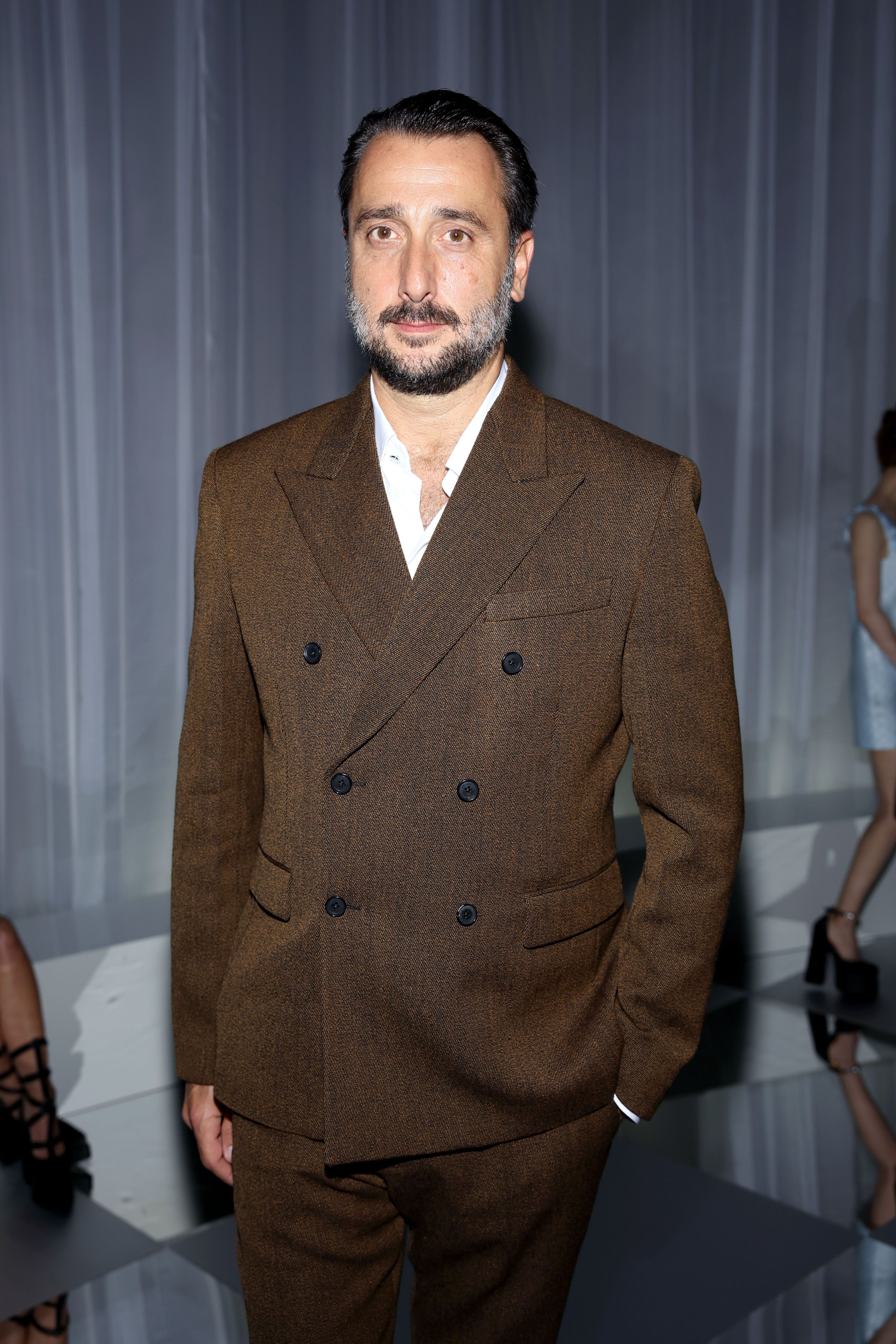 Source-feed image associated with Versace CEO Emmanuel Gintzburger Exits