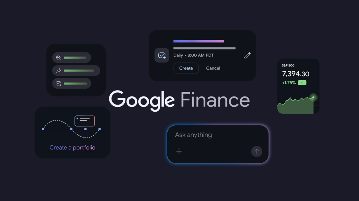 Source-feed image associated with Google finally releases a Finance Android app, promises iOS version later in 2026
