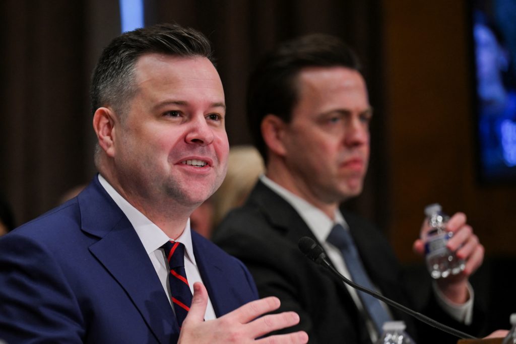 Source-feed image associated with What to know about Trump's controversial pick of Bill Pulte for acting spy chief