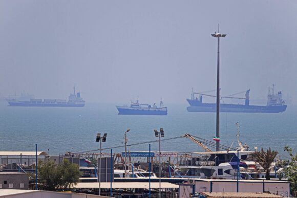 Source-feed image associated with Ship Insurers Set for Major Claims From Iran War, Allianz Says