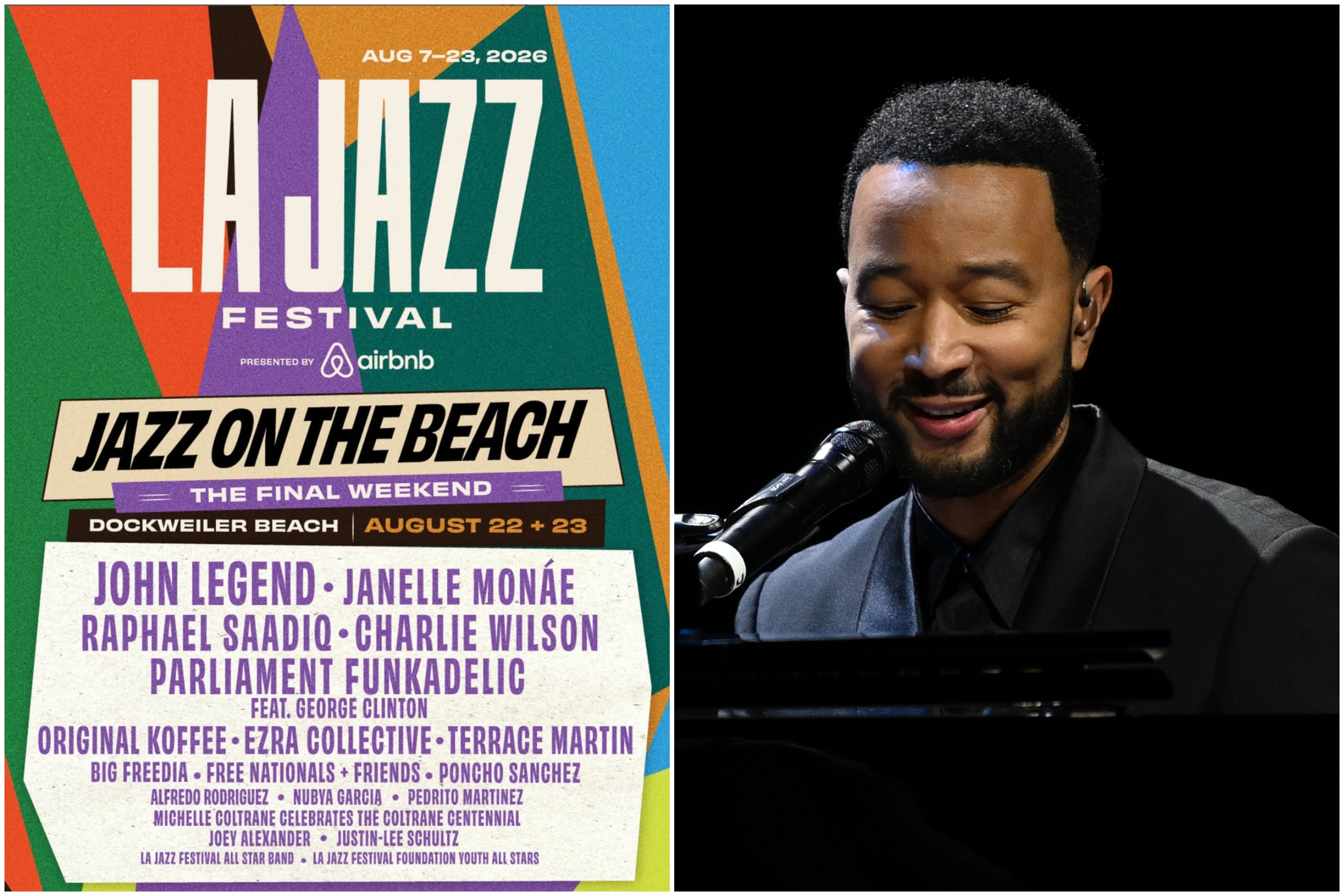 Source-feed image associated with L.A. Jazz Festival, Which Was Supposed to Feature John Legend, Janelle Monáe and Hundreds More, Canceled at the Last Minute