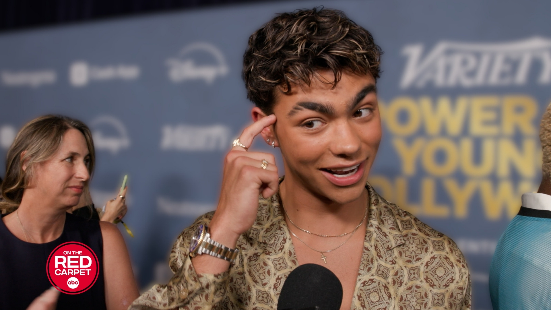 Source-feed image associated with 'Camp Rock 3' star Malachi Barton reveals words of wisdom from the Jonas Brothers at Variety event